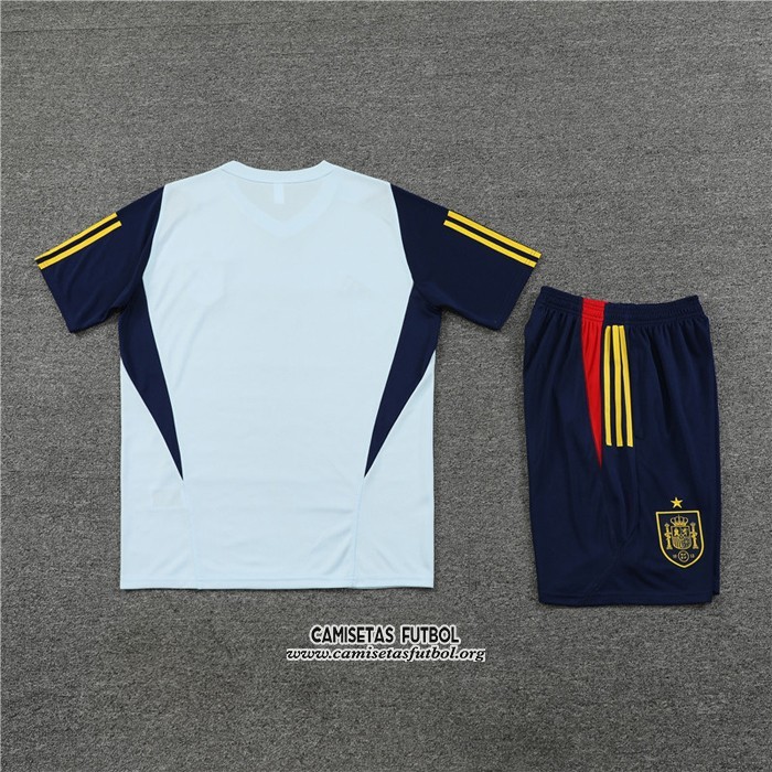 Chandal del Espana Manga Corta 202023/2024 Azul - Pantalon Corto